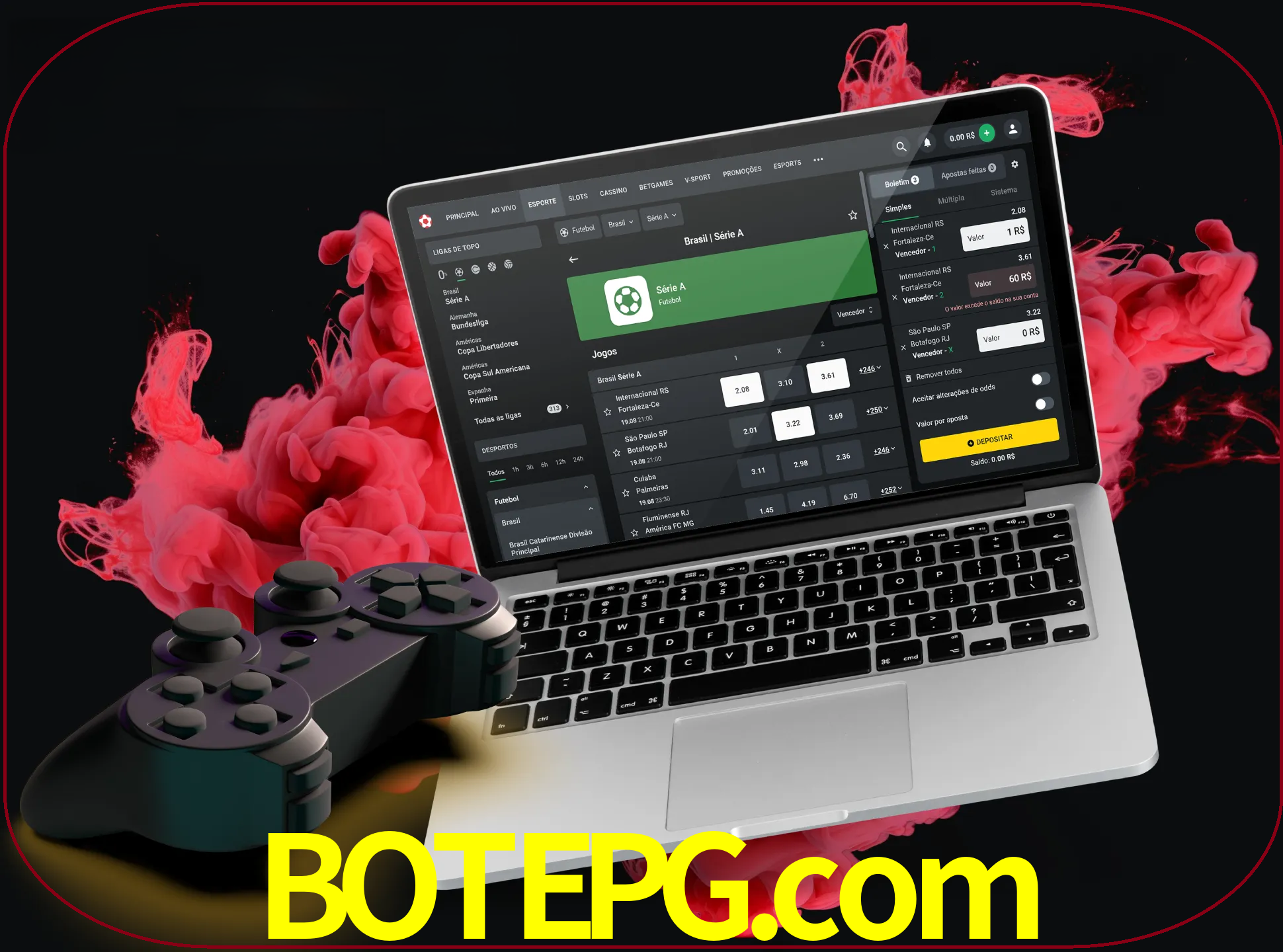 Visite a secção especial de jogos de vídeo em botepg para descobrir em que jogos pode apostar e ganhar muito dinheiro.