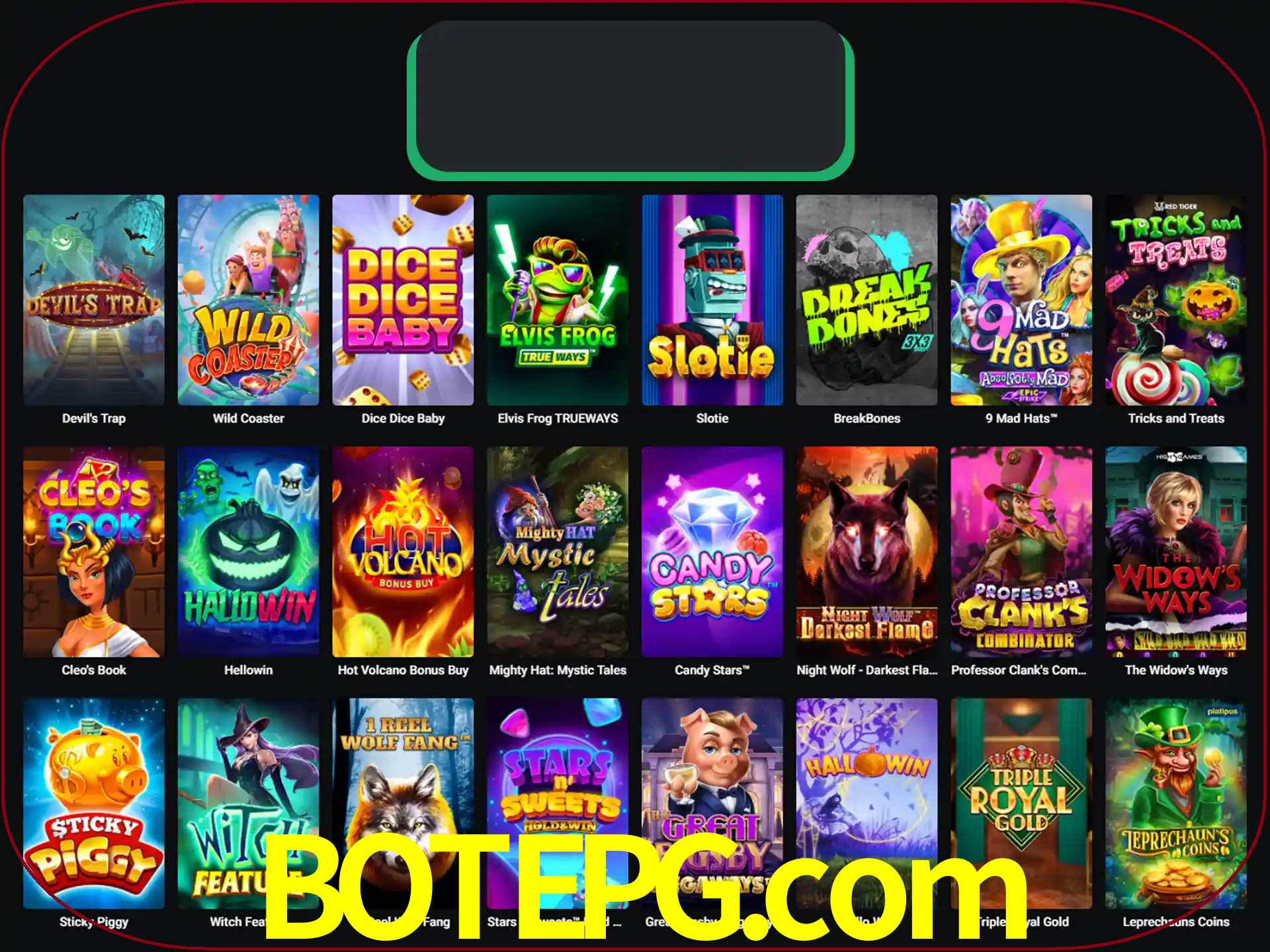 Procure por seus amados jogos de slot.